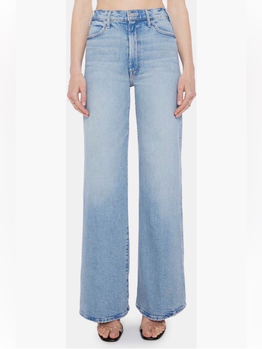 Mother The Hustler Roller Sneak Jeans - Picture 1 of 7